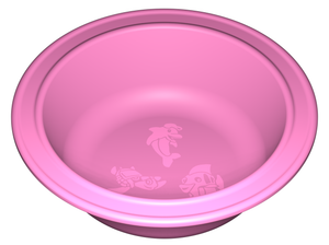 Australian made, recycled plastic bowl (wholesale)